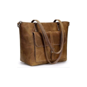 Brown leather Hand Bag